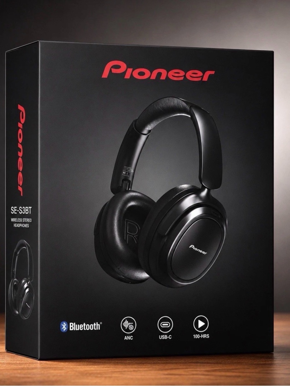 Pioneer A50 Dual Mode Wireless Headphones with Hybrid Active Noise Cancellation